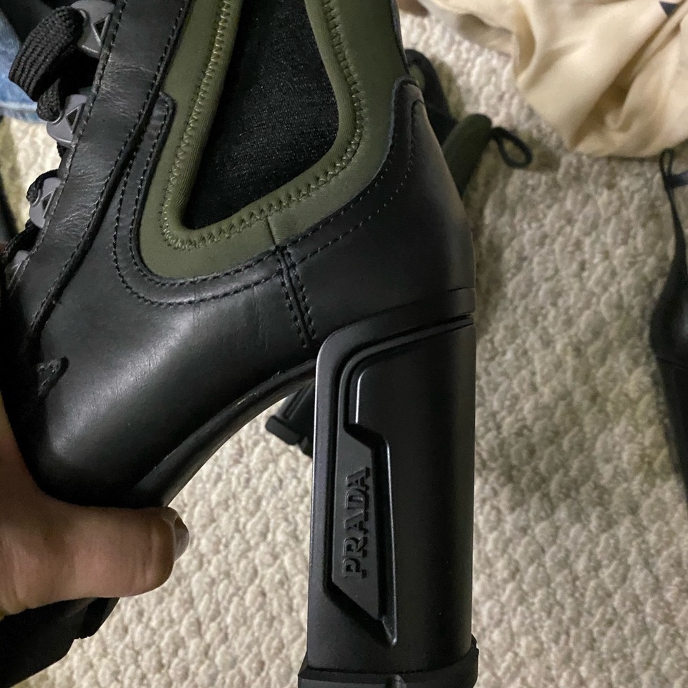 💜SOLD❤️[prada] Brand new prada hiking boots - Picture 7 of 8